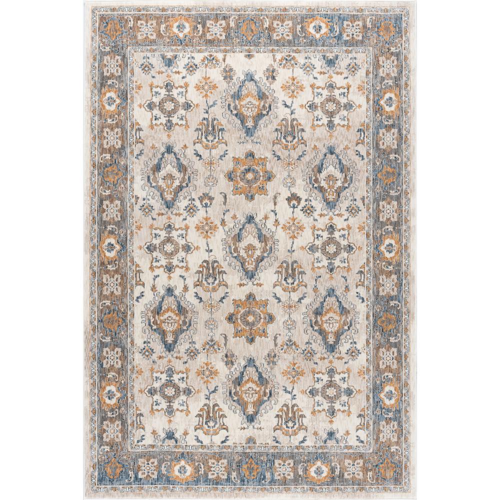 Tayse Rugs Fairview Ivory 8 ft. x 10 ft. Area RugFVW3402 8x11 The