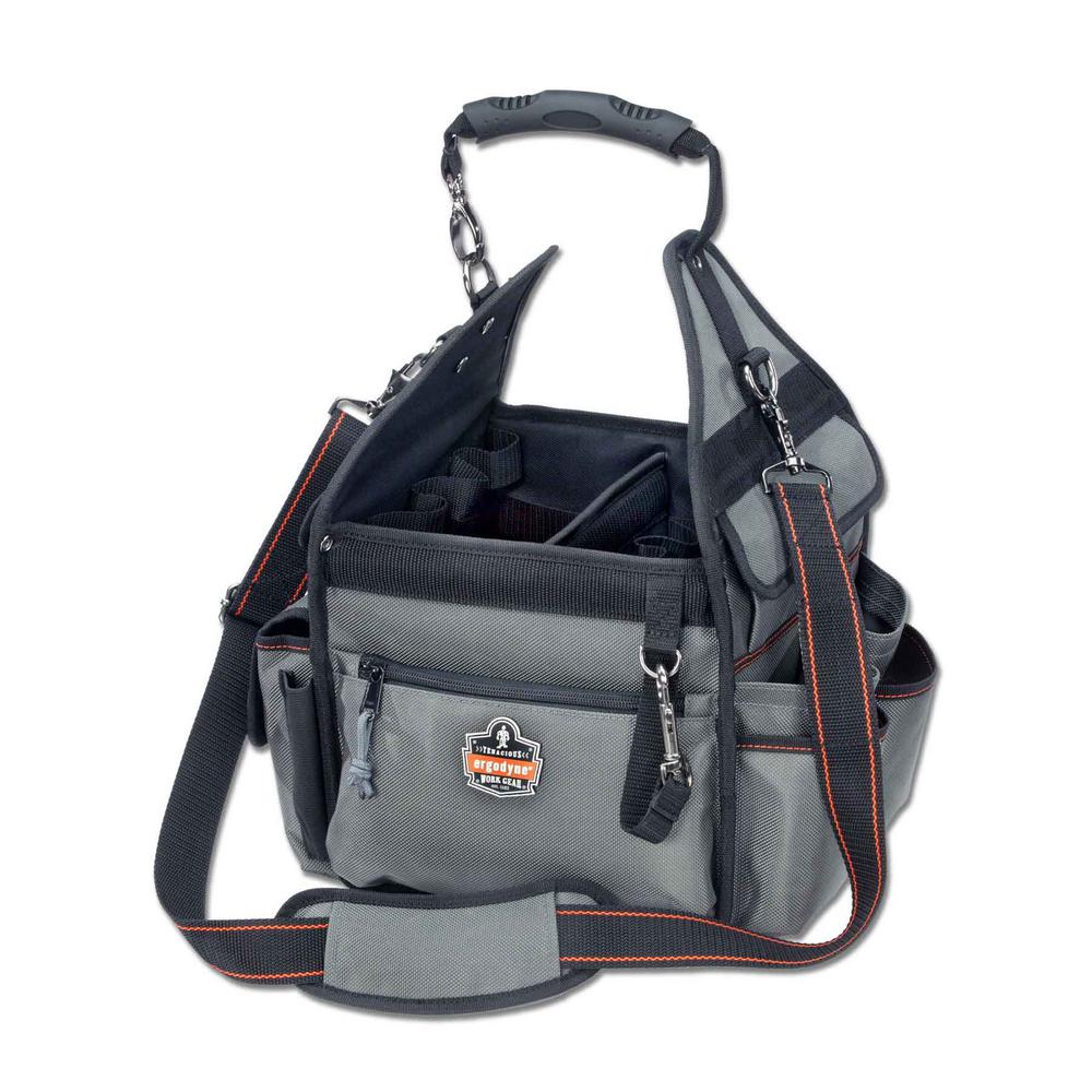 Ergodyne Arsenal 11 in. Electrician' Organizer Tool Bag in Gray-5840 ...