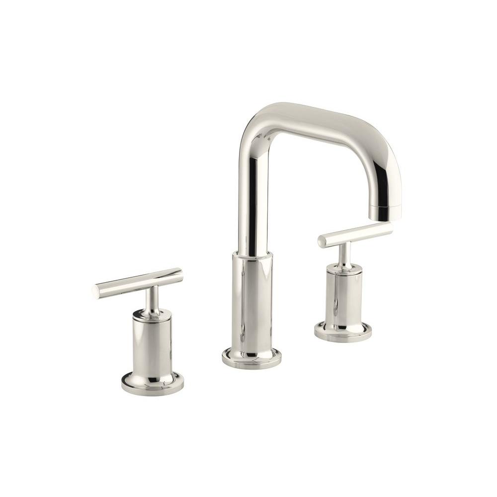 KOHLER Purist DeckMount 2Handle Bathroom Faucet Trim Kit in Vibrant
