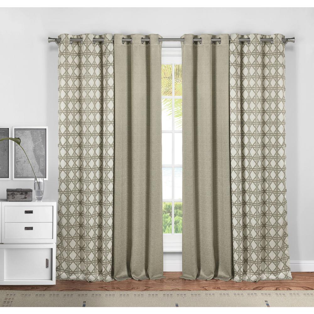 Kelvin Kaelee Kelvin Window Panel Set 37 In W X 84 In L In