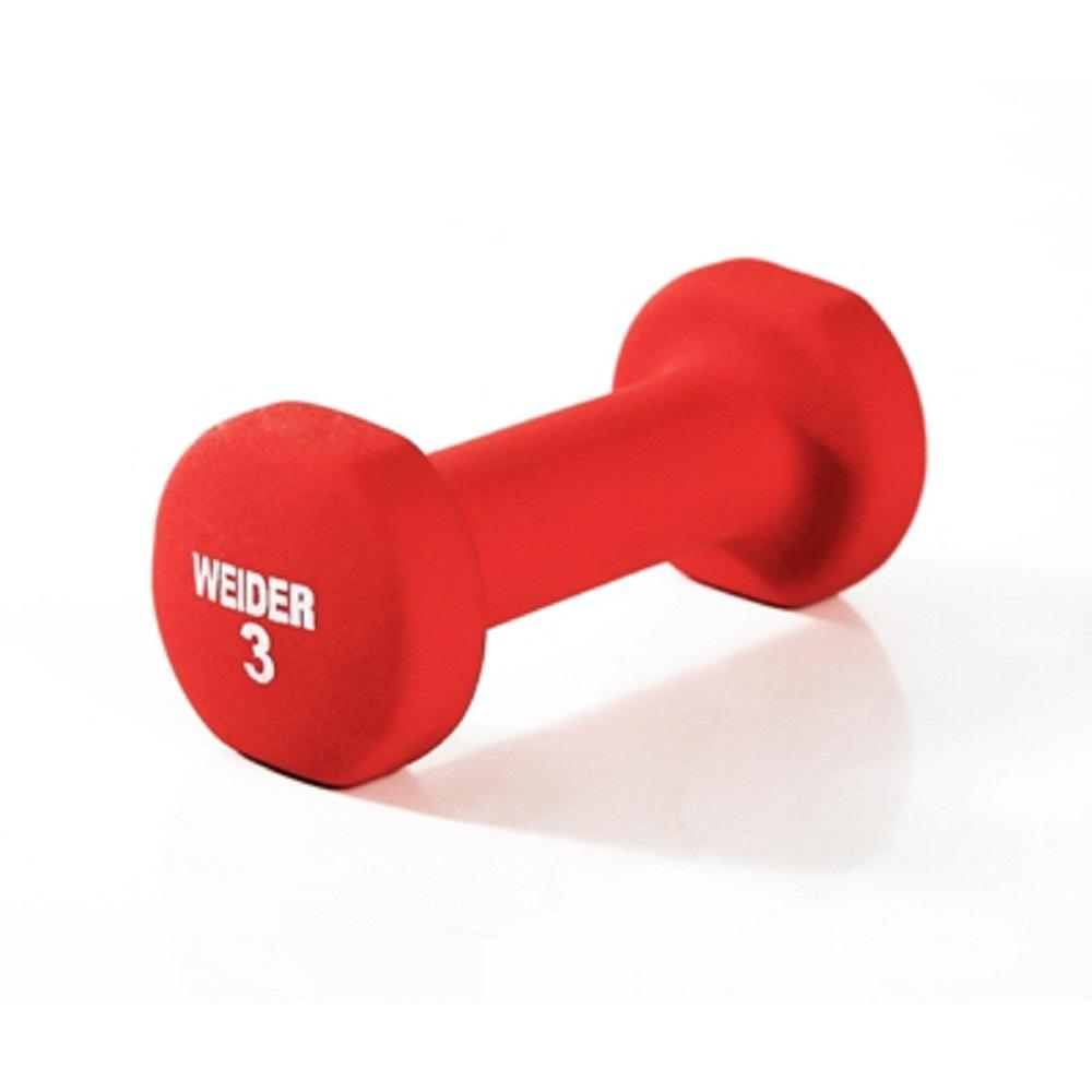 UPC 074345543201 product image for Weider 3 lb. Neoprene Dumbbell | upcitemdb.com