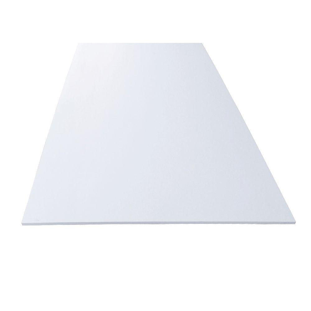 Unbranded 1/4 in. x 48 in. x 96 in. White PVC Panel-204496 ...