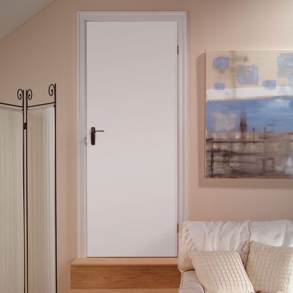 Masonite 32 In X 80 In Flush Hardboard 20 Min Fire Rated Solid