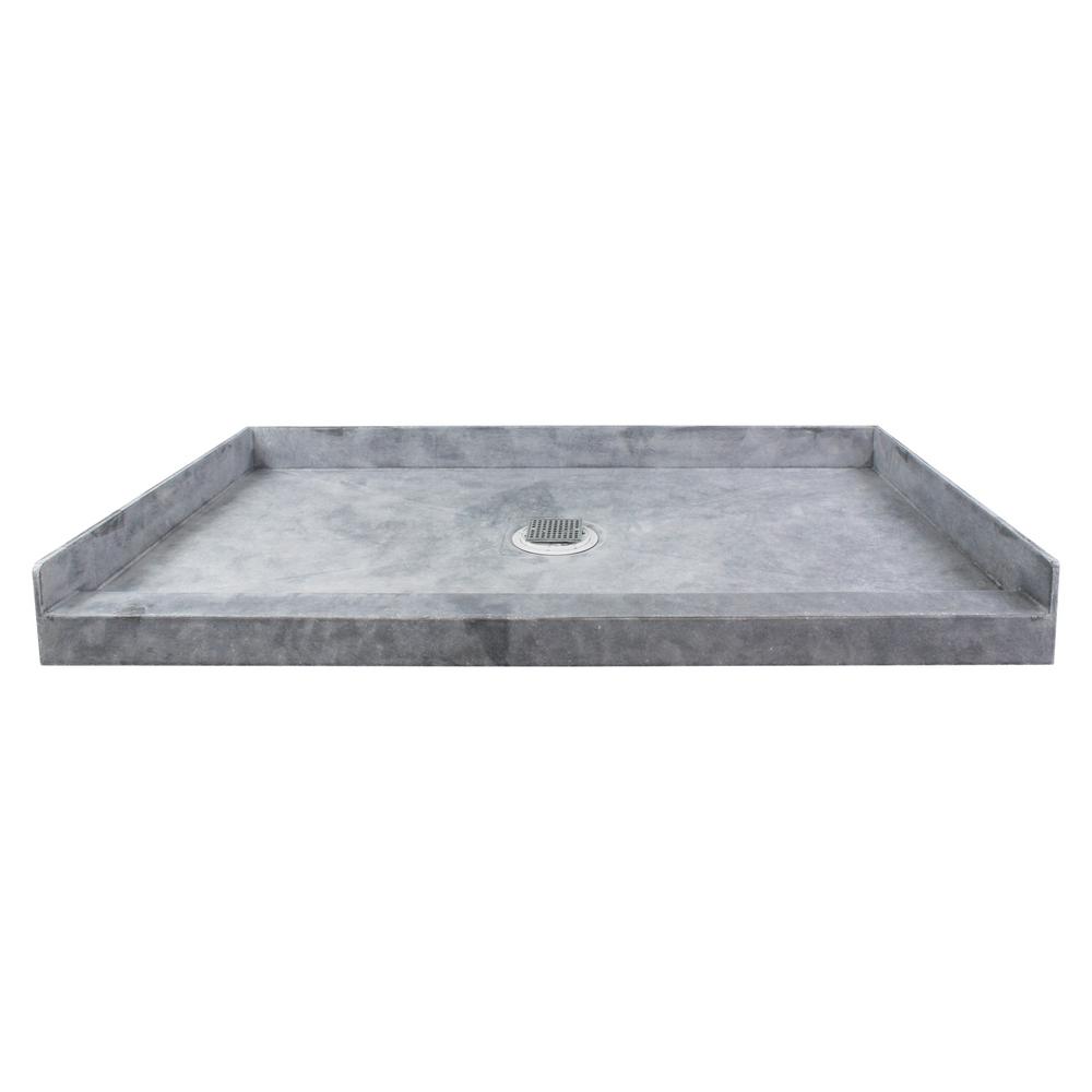 UPC 608197591693 Transolid Ready to Tile 60 in. L x 34 in. W Single Threshold Alcove Shower