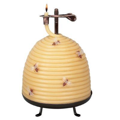 Scented Tall Coil Candle Beeswax Pliable Candlelight Indoor Holiday Decorations