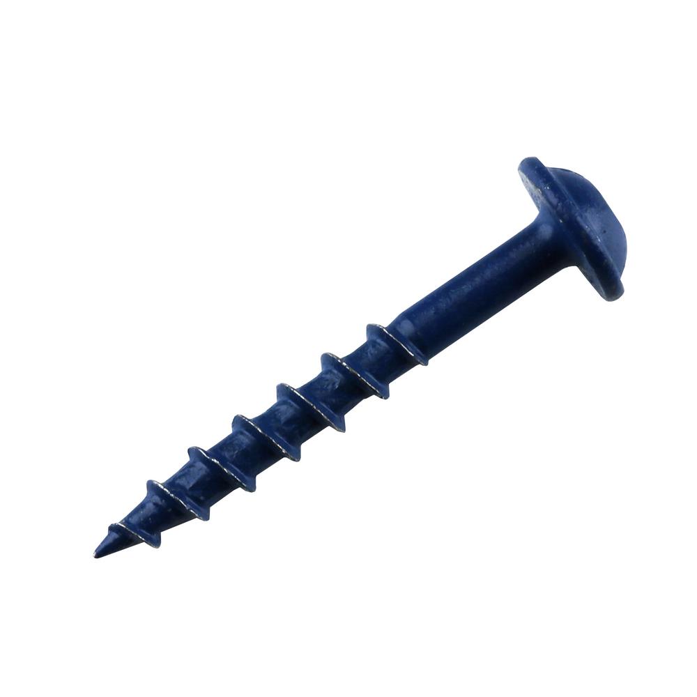 Kreg Sml-C125B-100 Blue-Kote Wr Pocket Screws 100 Pack 1-1//4-Inch