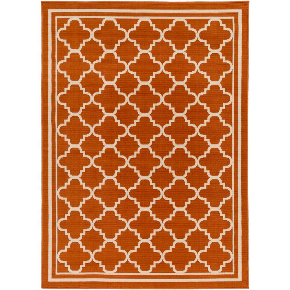 Artistic Weavers Ianjica Rust 5 ft. 3 in. x 7 ft. 3 in. Indoor/Outdoor
