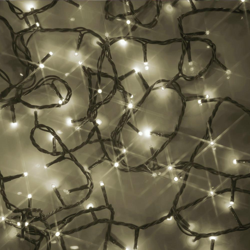 Home Accents Holiday 100 Light 3mm Micro Warm White Led String Light 3mm Micro Warm White Led String