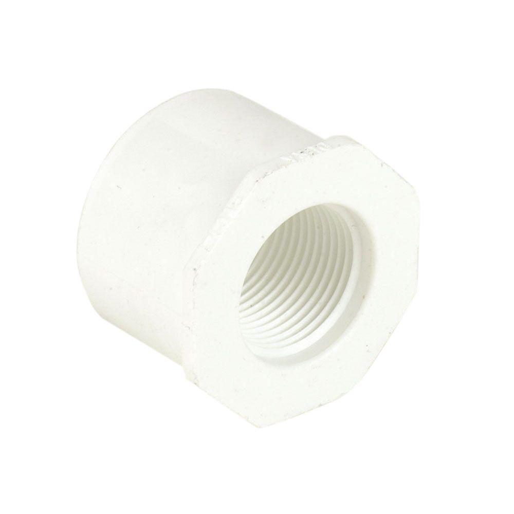 Dura 3 4 In X 1 2 In Schedule 40 Pvc Reducer Bushing C438 101 The Home Depot