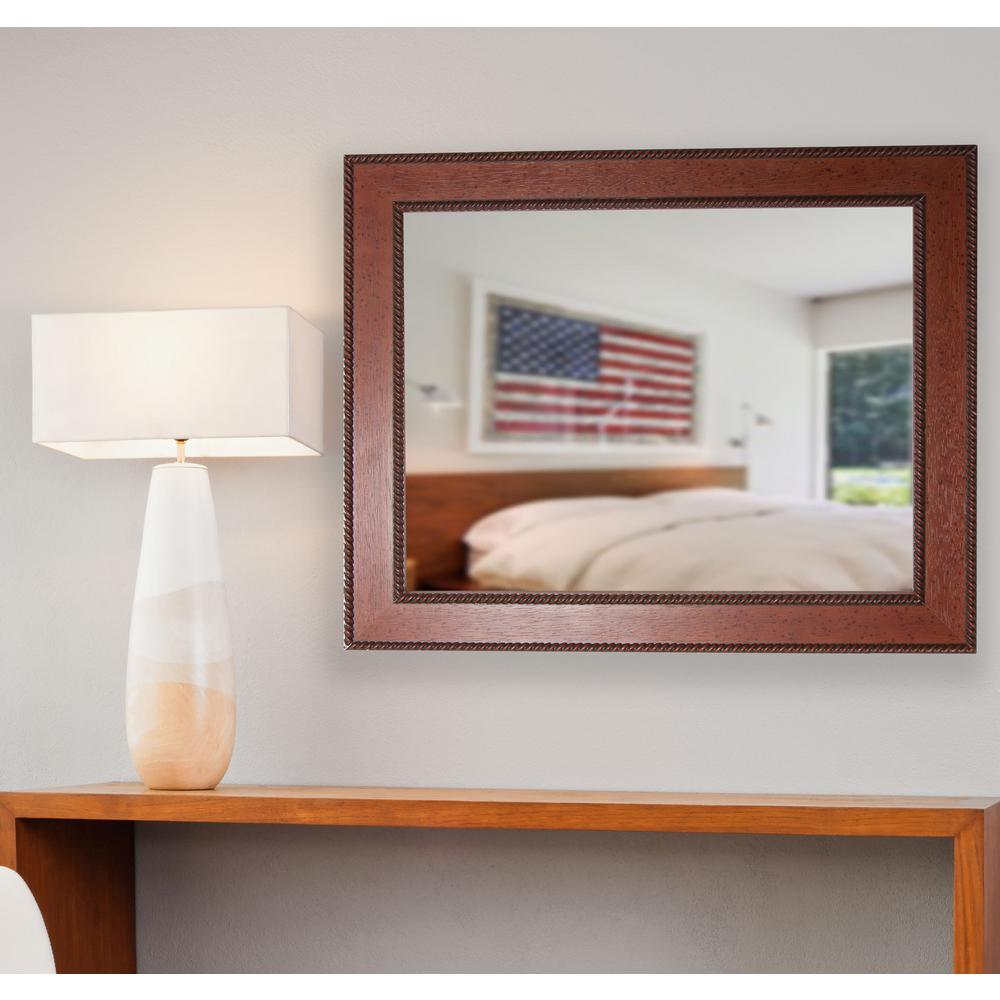 35 In X 23 Western Rope Non Beveled Vanity Wall Mirror V050 Undefined 35 In X 23 Western Rope Non Beveled Vanity Wall Mirror