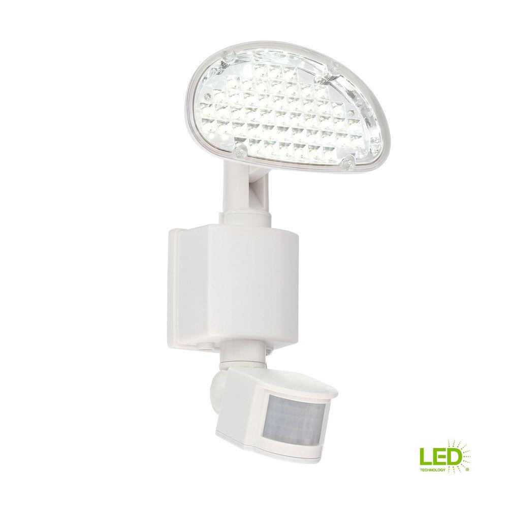Defiant Solar 48 Light 180 Degree White Motion Activated Outdoor Defiant Solar 48 Light 180 Degree White Motion Activated Outdoor Integrated Led Area