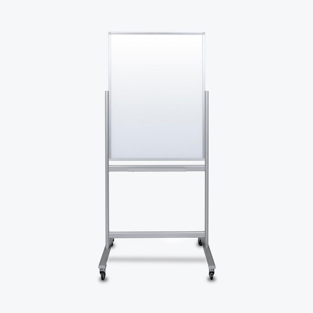 Mobile Whiteboard Magnetic Dry Erase Board 24/" x 36/" Single Sided with Stand