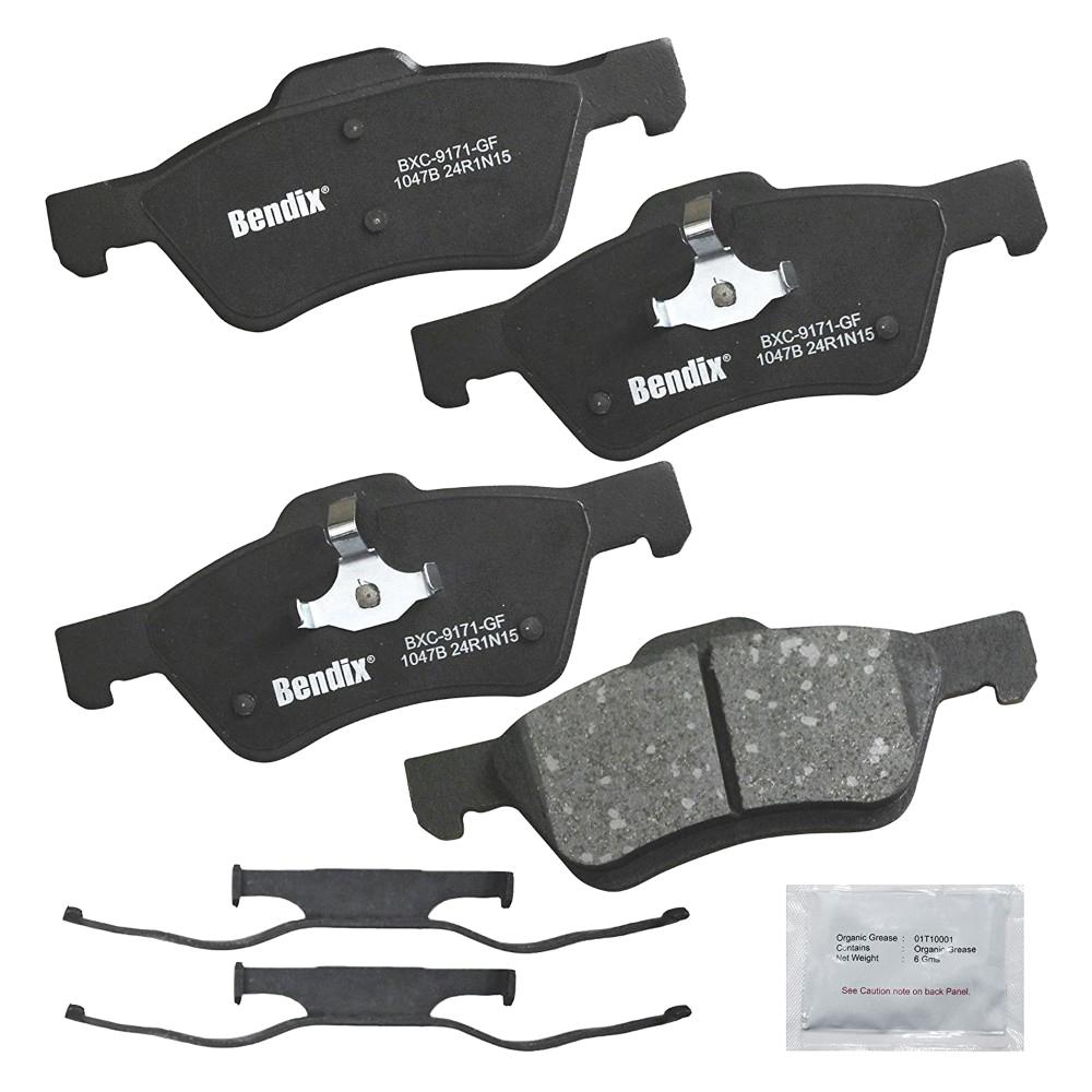 Bendix Bendix Premium Copper Free Ceramic BPR Disc Brake Pad FrontCFC1047B The Home Depot