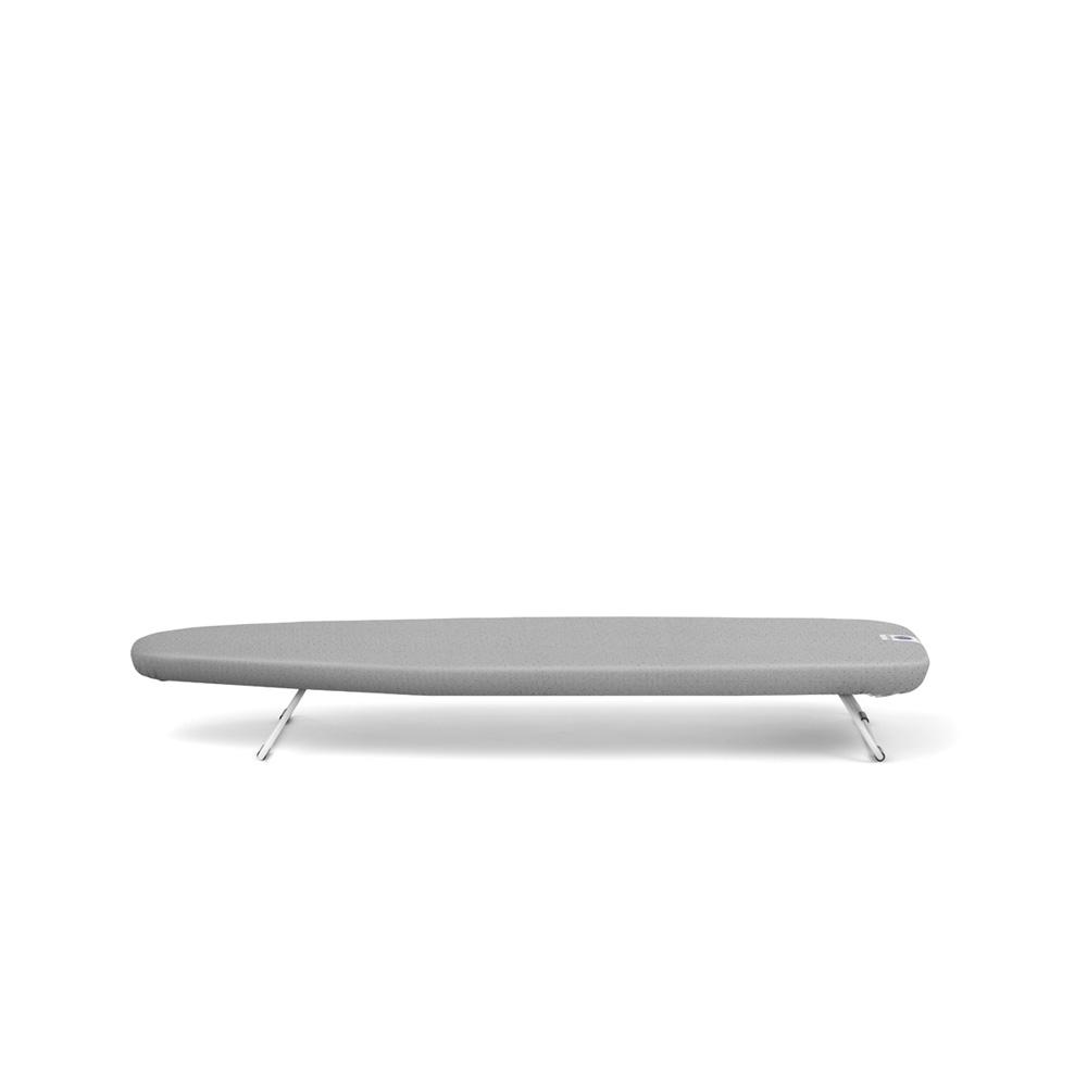 Grey Foldable Adjustable Small Ironing Board Cover and Pad Iron Board Hanger with Rest Shelf Table Top Ironing Board Ironing Board