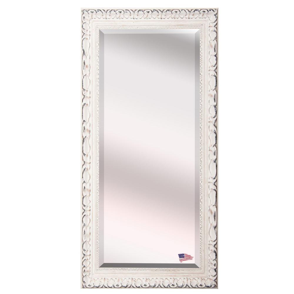 30 5 In X 71 French Victorian White Beveled Oversized Full Mirror