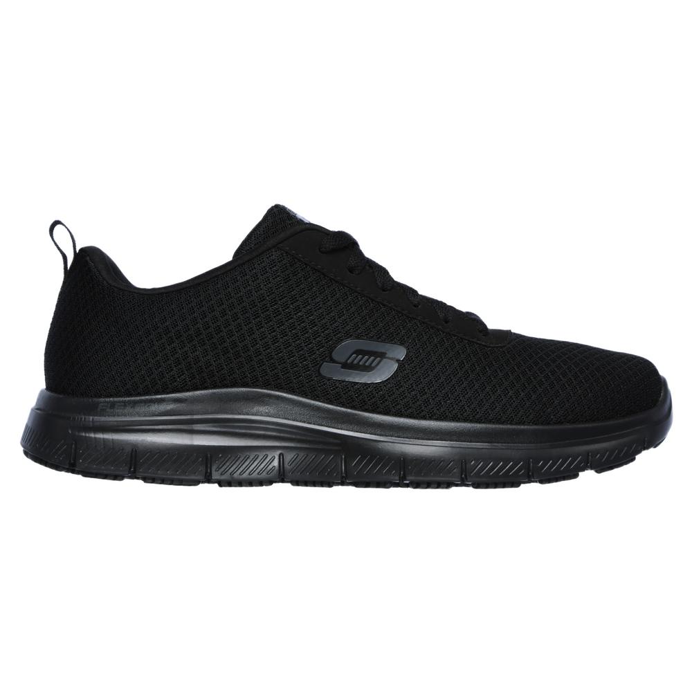 mens black skechers