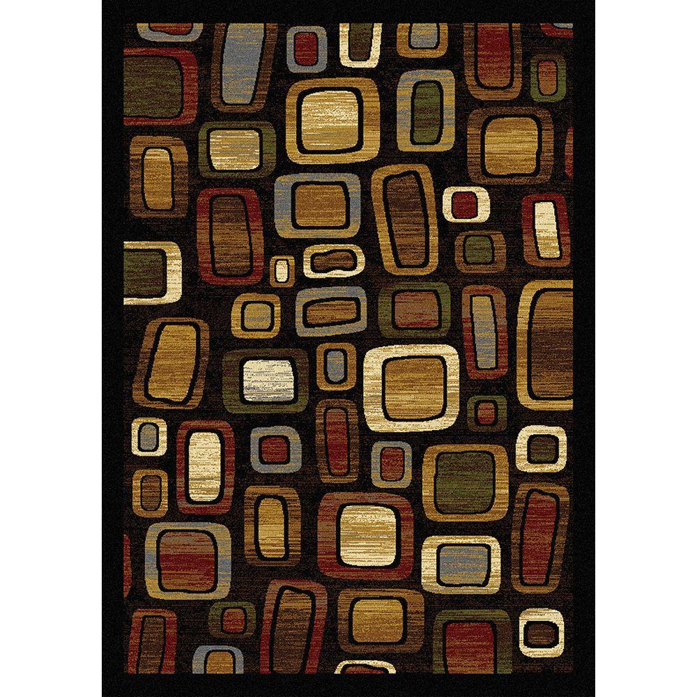 Home Dynamix Royalty Black Multi 1 Ft 9 In X 7 2 Indoor Home Dynamix Royalty Black Multi 1 Ft 9 In X 7