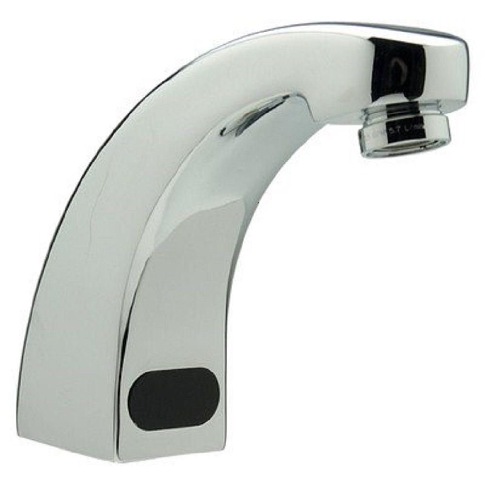 Zurn Battery Powered Single Hole Touchless Bathroom Faucet In