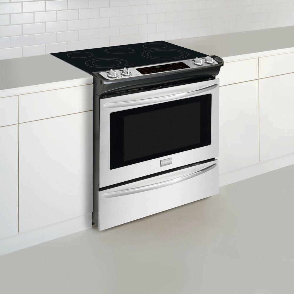 Frigidaire Gallery 30 In 4 6 Cu Ft Slide Electric Range With Frigidaire Gallery 30 In 4 6 Cu Ft Slide Electric Range With