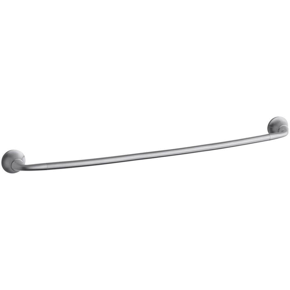 KOHLER Forte Sculpted 30 in. Towel Bar in Brushed ChromeK11372G