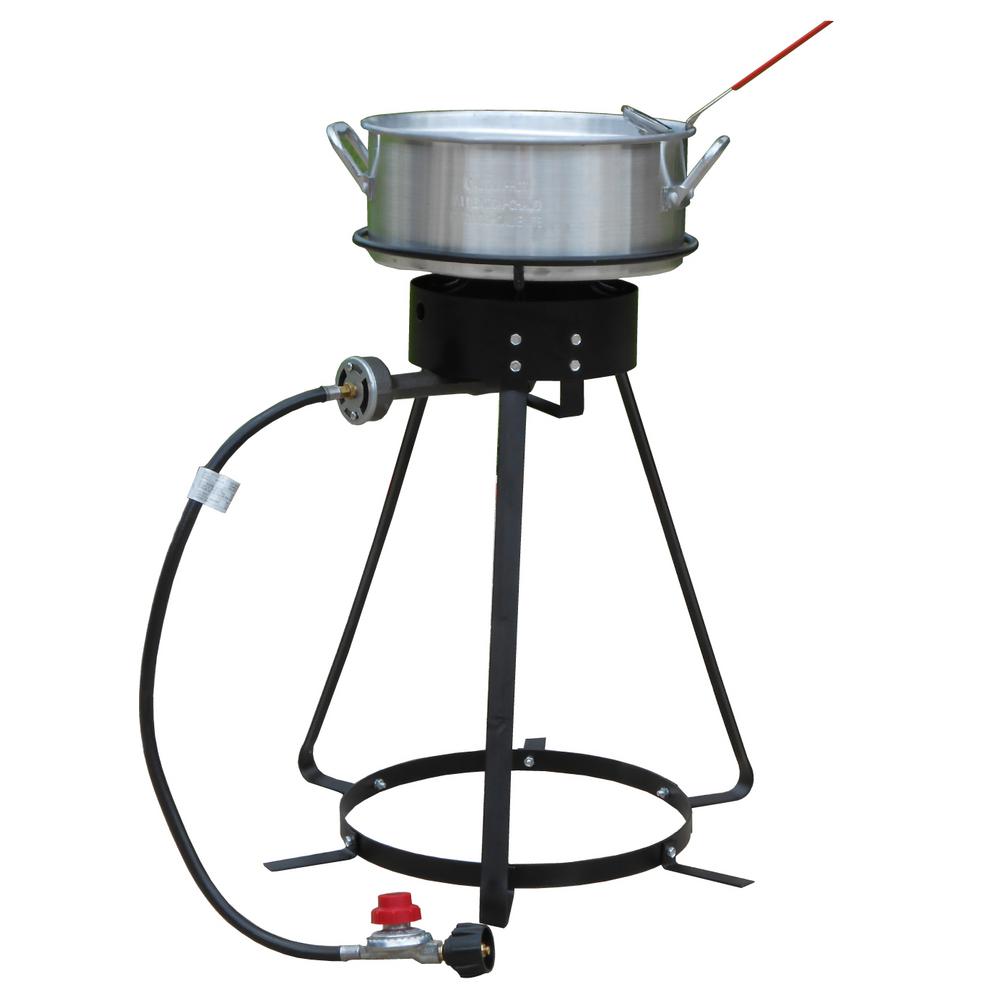 King Kooker 24 In Bolt Together Propane Gas Outdoor Cooker With 10 Qt   King Kooker Other Fryers 1224 64 1000 