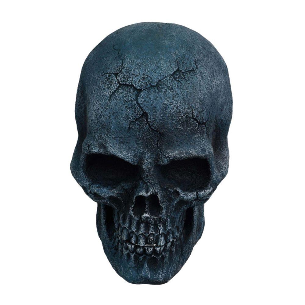 Home Accents Holiday 10 in Animated Stone Skull with 