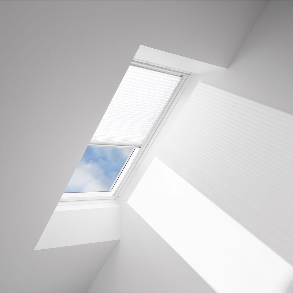 Velux White Manual Light Filtering Skylight Blinds For Gpu Ck04 Models