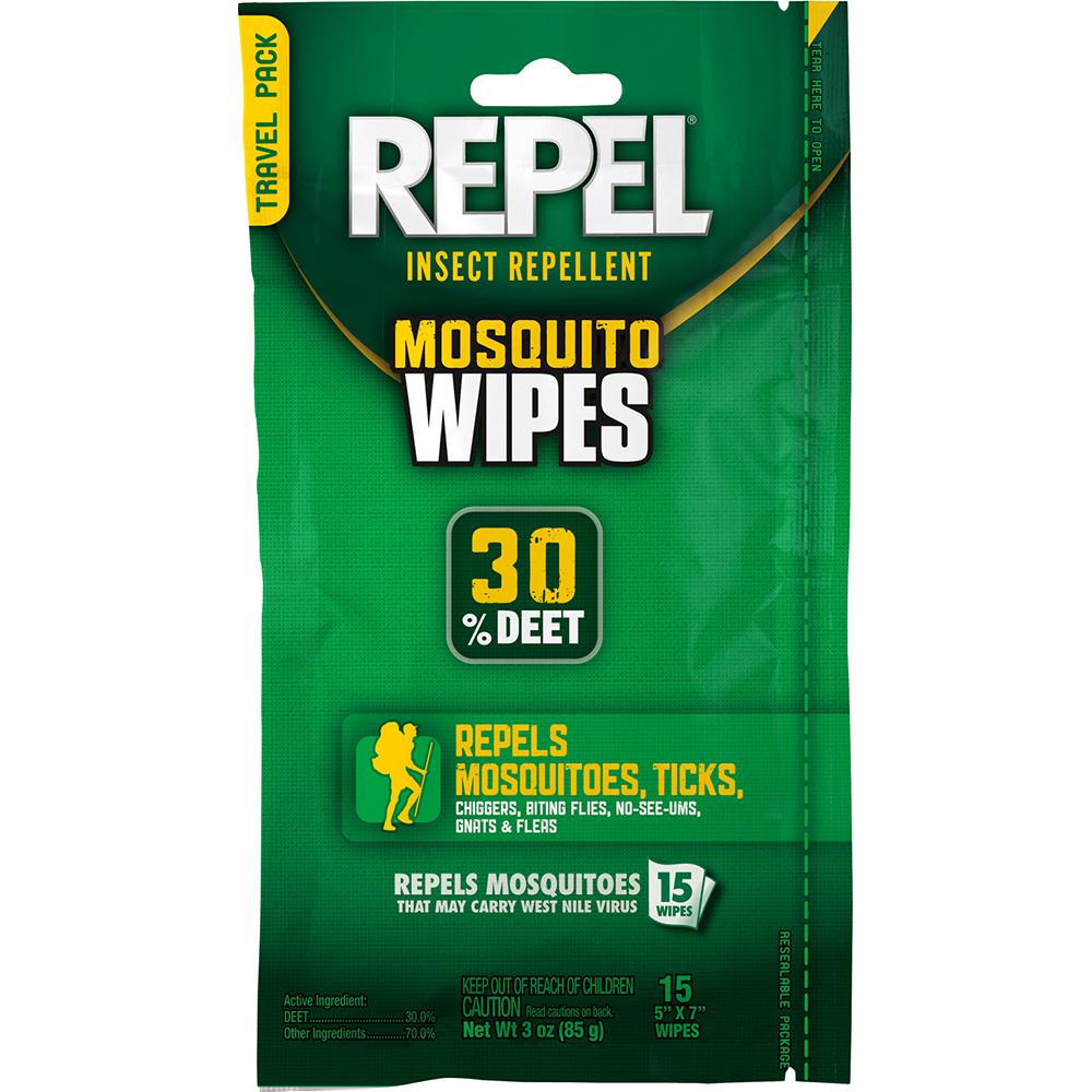 Repel Sportsmen Insect Repellent Mosquito Wipes 15 Count HG 94100 2   Repel Bug Spray Hg 94100 2 64 1000 