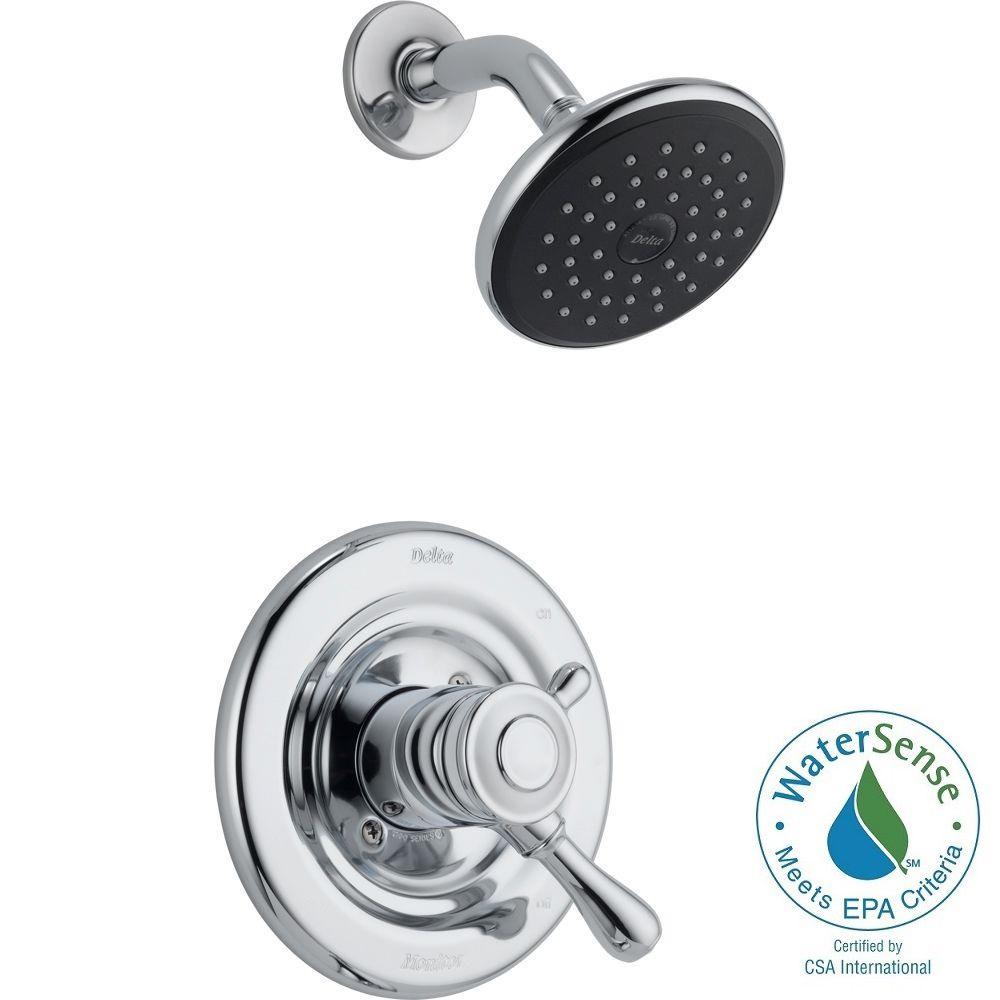 Delta Leland 1Handle Shower Only Faucet Trim Kit in Chrome (Valve Not