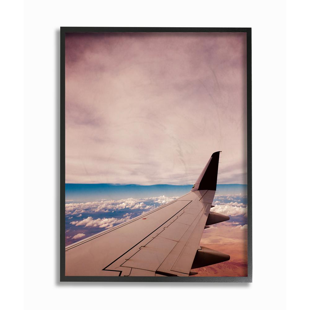 The Stupell Home Decor Collection 24 In X 30 In Airplane Window View Travel Photography By Ashley Singleton Canvas Wall Art Mwp 556 Cn 24x30 The Home Depot