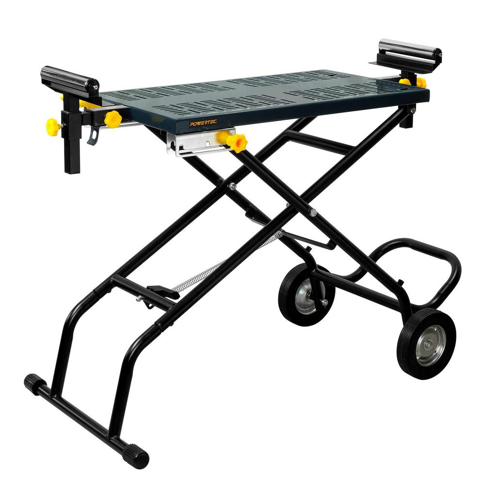 POWERTEC Universal Mounting Deluxe Rolling Stand