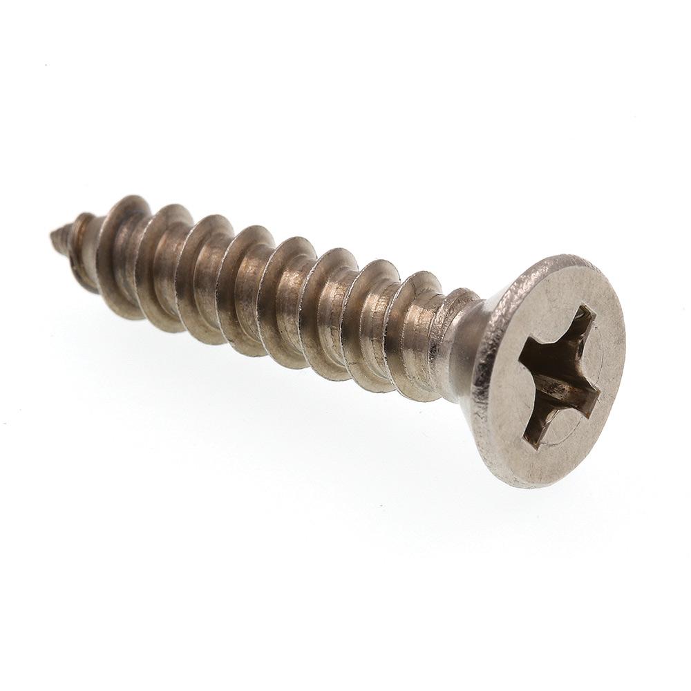 thumbnail image 2 of #14 X 1-1/4" Oval Head Phillips Sheet Metal Screws – 18-8 Stainless Steel (Qty 25) By Fastenere 2 of 4