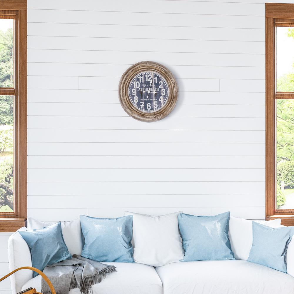 Yosemite Home Decor Life Is Good Distressed Brown Oversize Wall