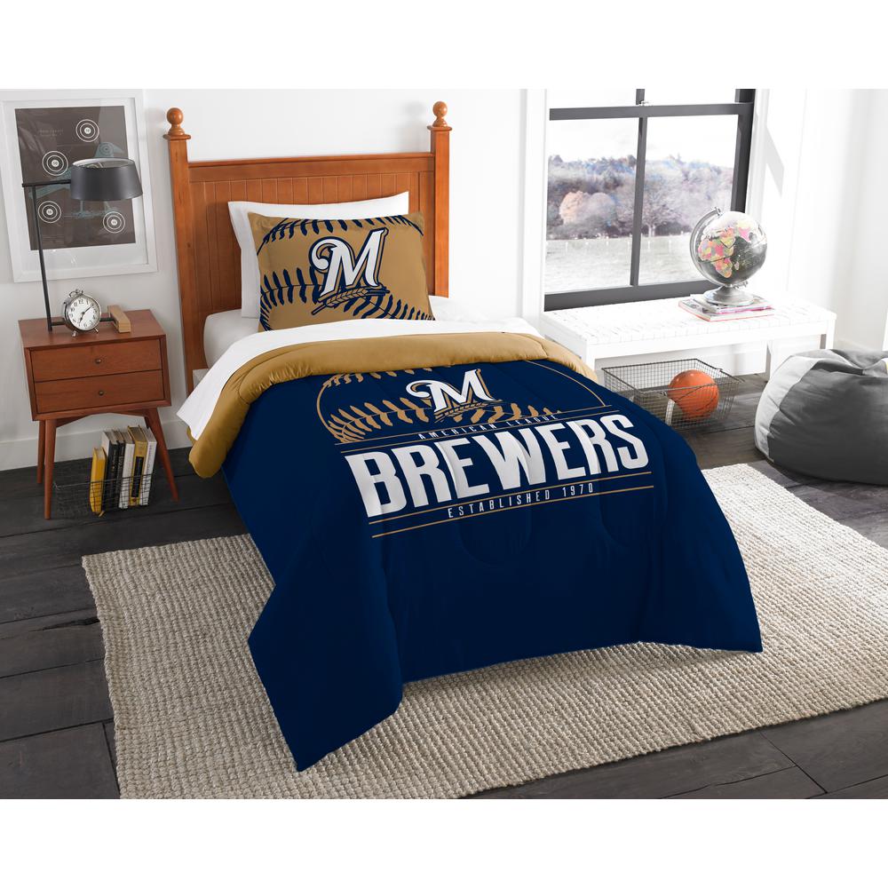 Broncos 3 Piece Multicolored Twin Comforter Set 1nfl862000004ret
