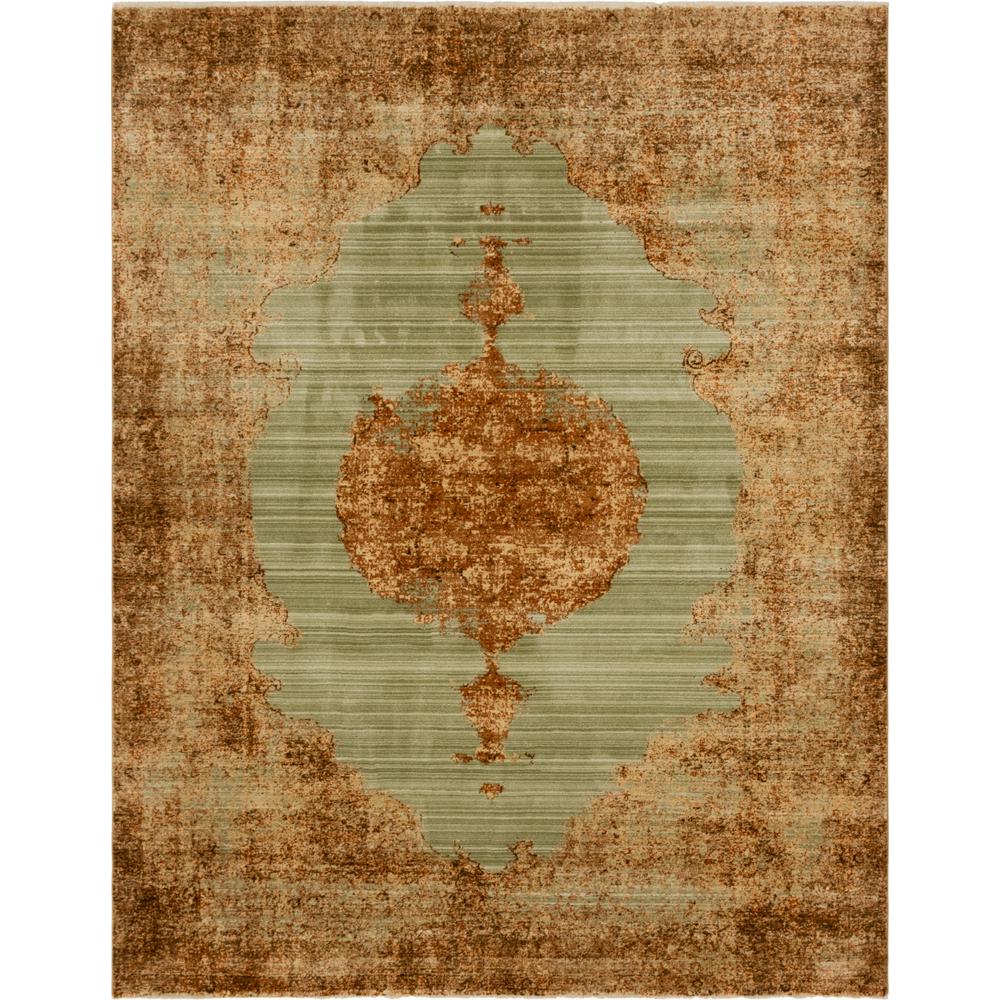 Unique Loom Light Green 8 ft. x 10 ft. Graham Rug3144441 The Home Depot