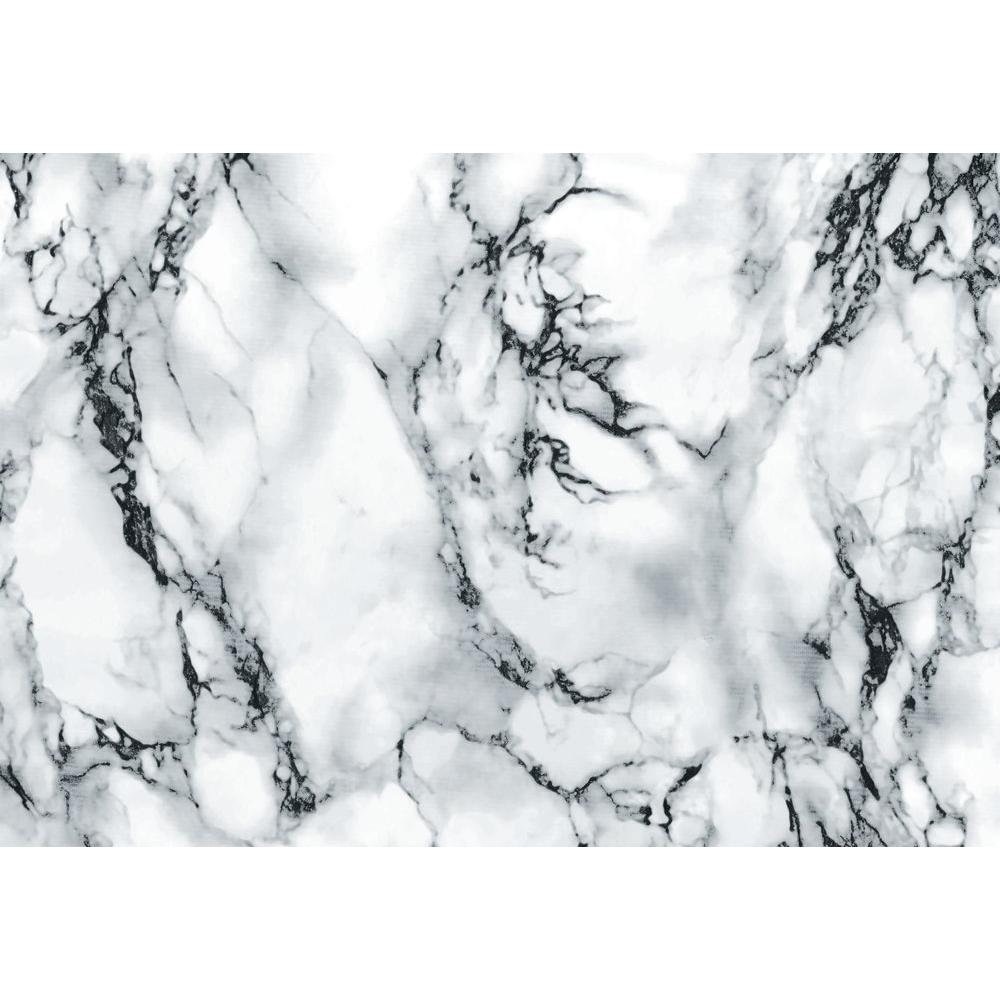 DCFix Marble Grey 26 in. x 78 in. Home Decor Self Adhesive Film96096