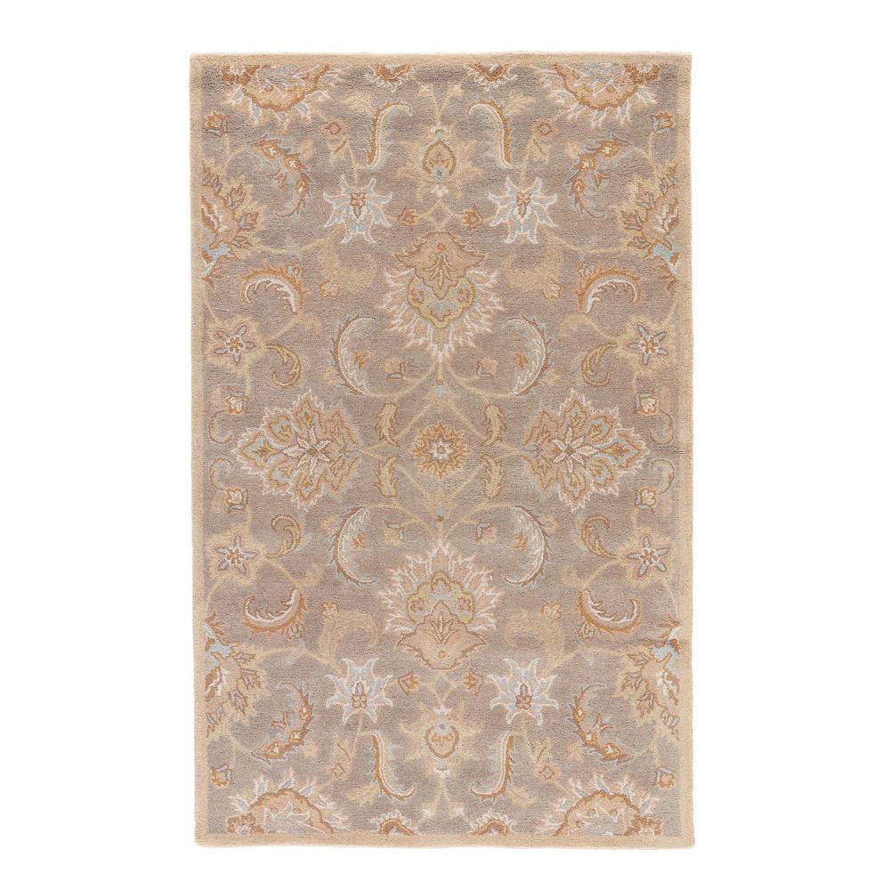 Jaipur Rugs Flint Gray 4 ft. x 8 ft. Oriental Area Rug-RUG113279 - The ...