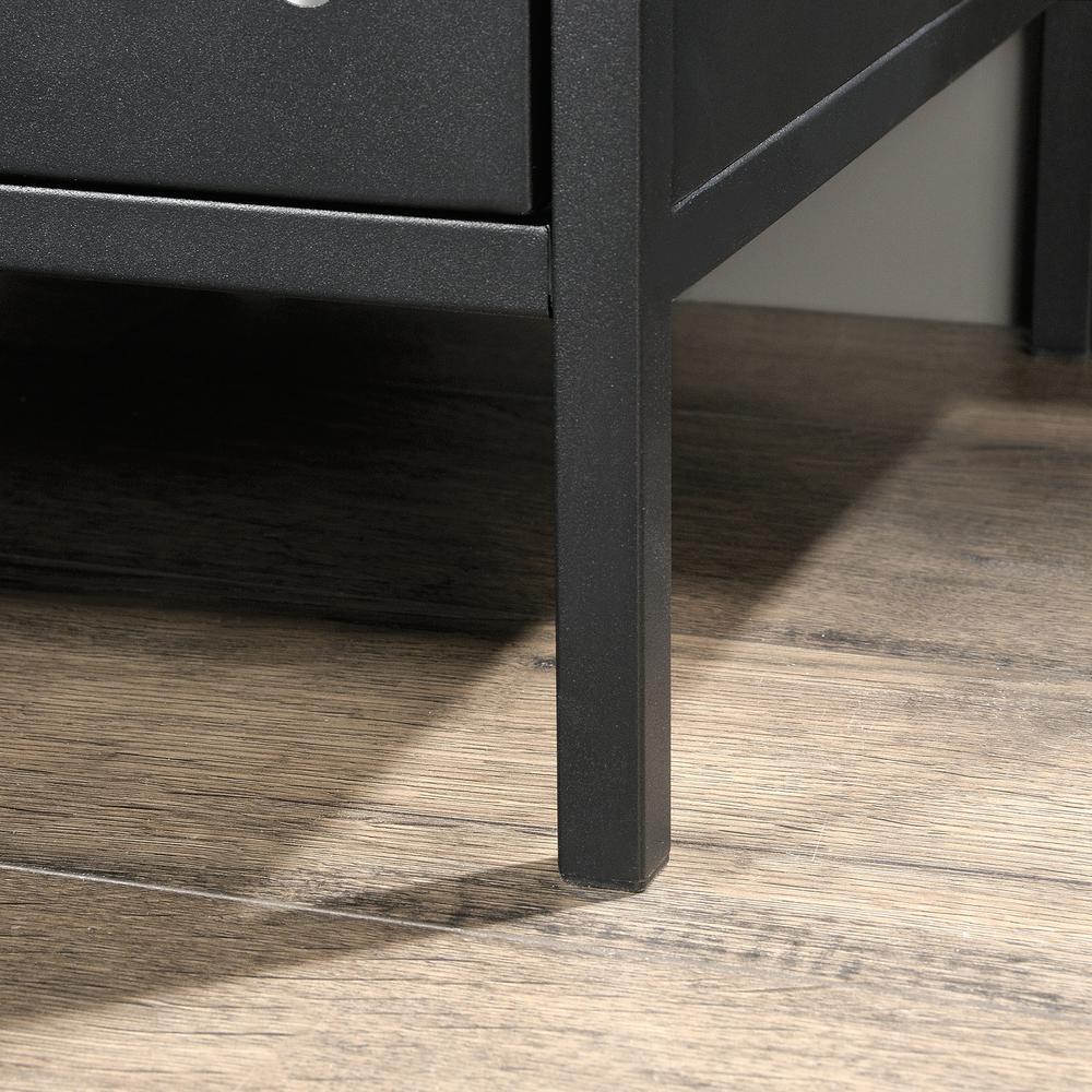 Sauder Boulevard Cafe 1 Door Black Nightstand 423268 The Sauder Boulevard Cafe 1 Door Black Nightstand 423268 The
