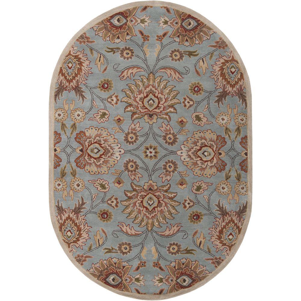 Oval Area Rugs The Home Depot Cambrai Moss 8 Ft X 10 Oval Indoor Area Rug
