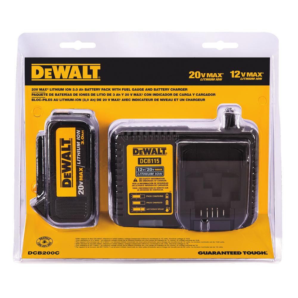 20 volt dewalt battery and.ch