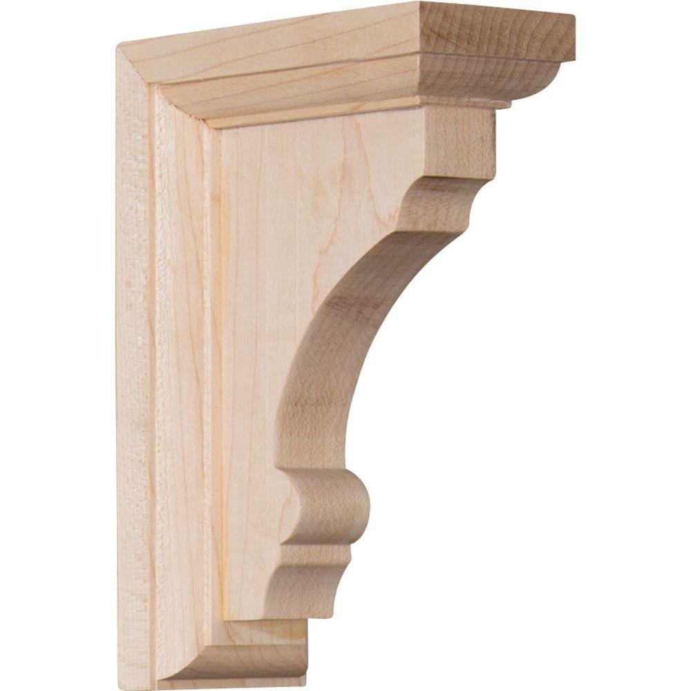 Ekena Millwork 2-1/2 in. x 6 in. x 4 in. Maple Small Thompson ... Ekena Millwork 2-1/2 in. x 6 in. x 4 in. Maple Small Thompson ...