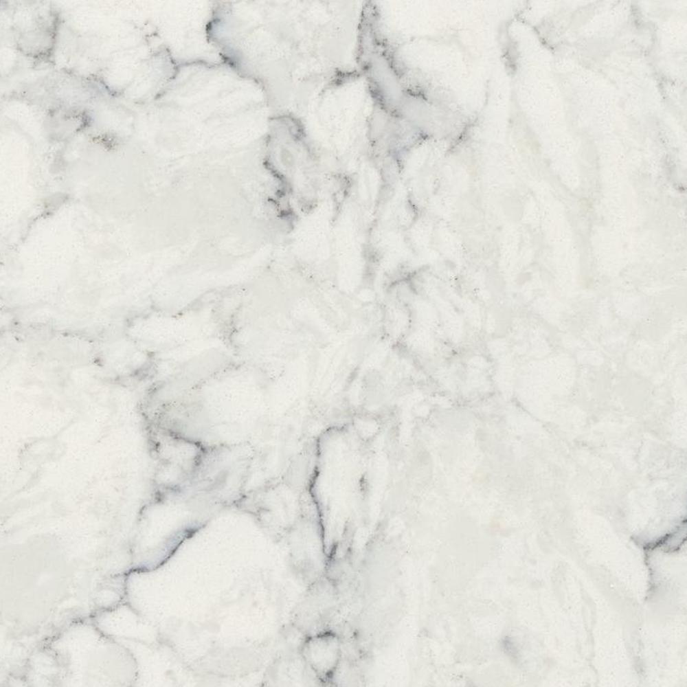 Silestone 2 In X 4 Quartz Countertop Sample Pearl Jasmine Ss Quartz Countertop Sample In Rococo