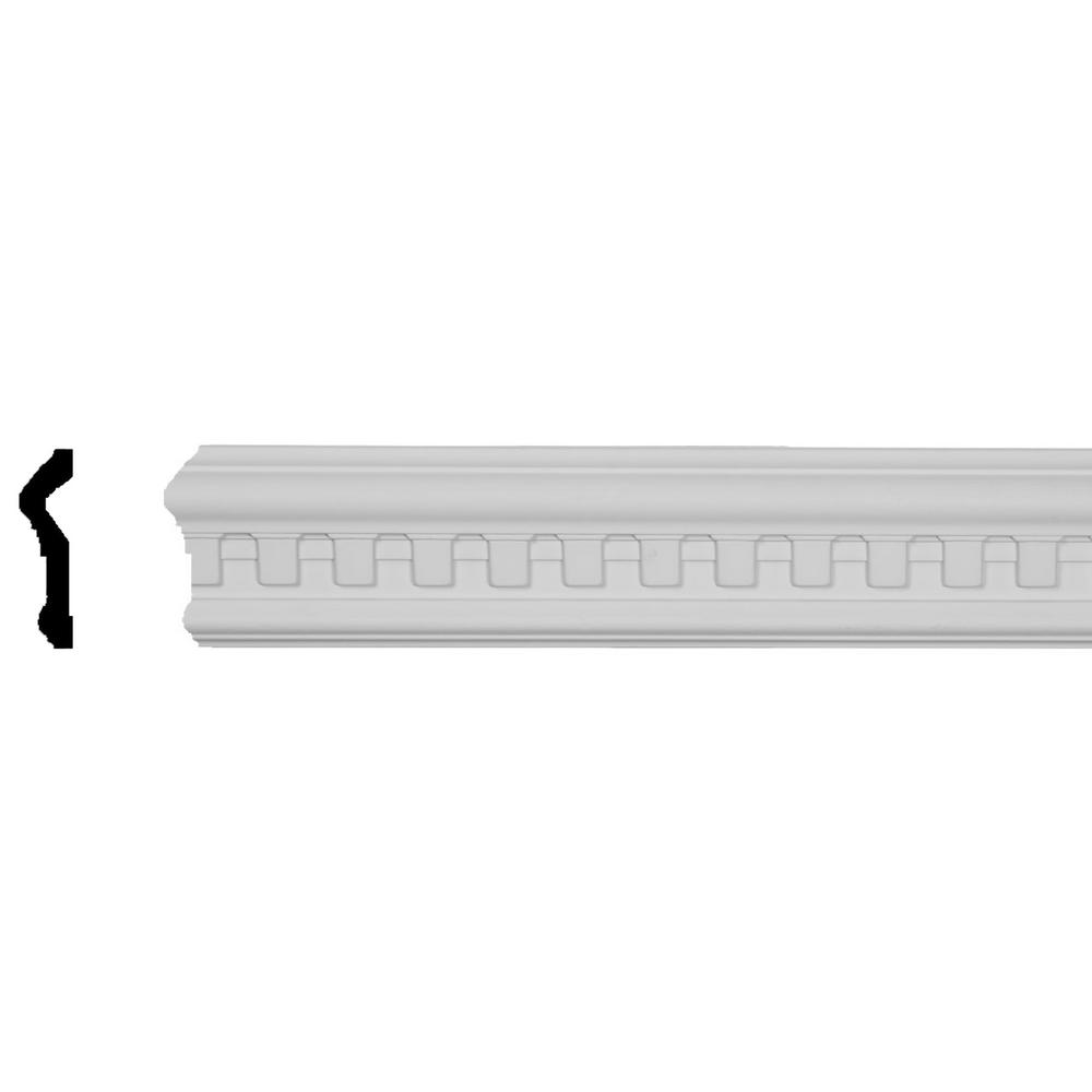 2 5//8H x 3//4P x 94 1//2L Norwich Dentil Panel Moulding