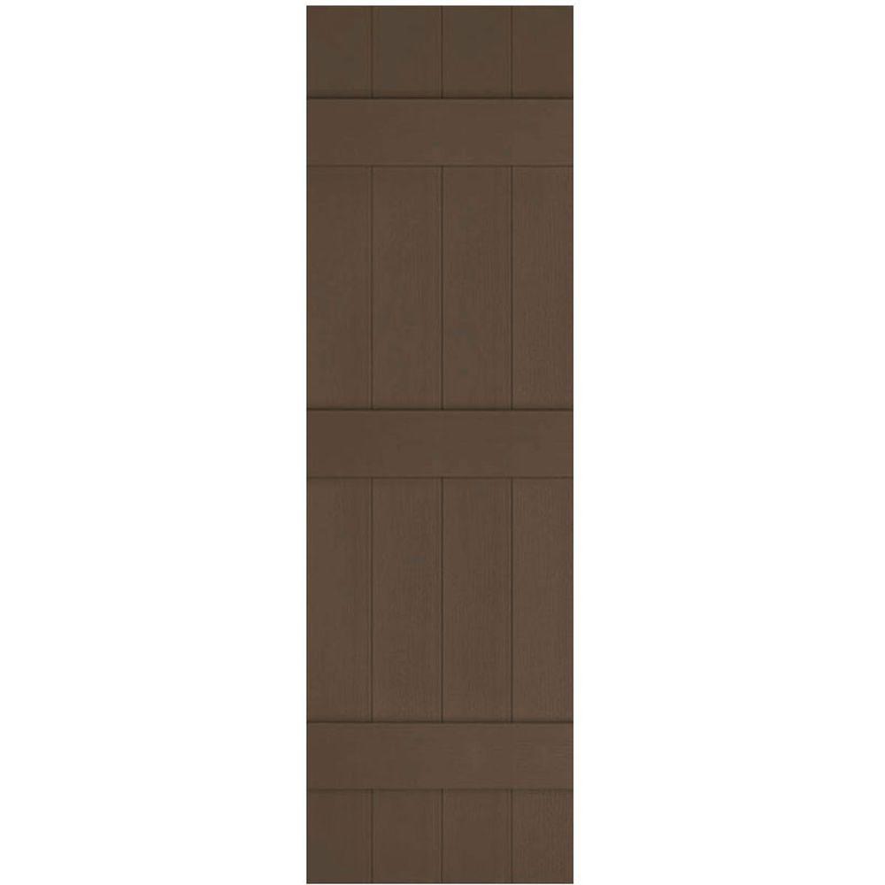 Ekena Millwork 14 In X 75 Lifetime Vinyl Standard Four Board Lifetime Vinyl Custom Four Board Joined