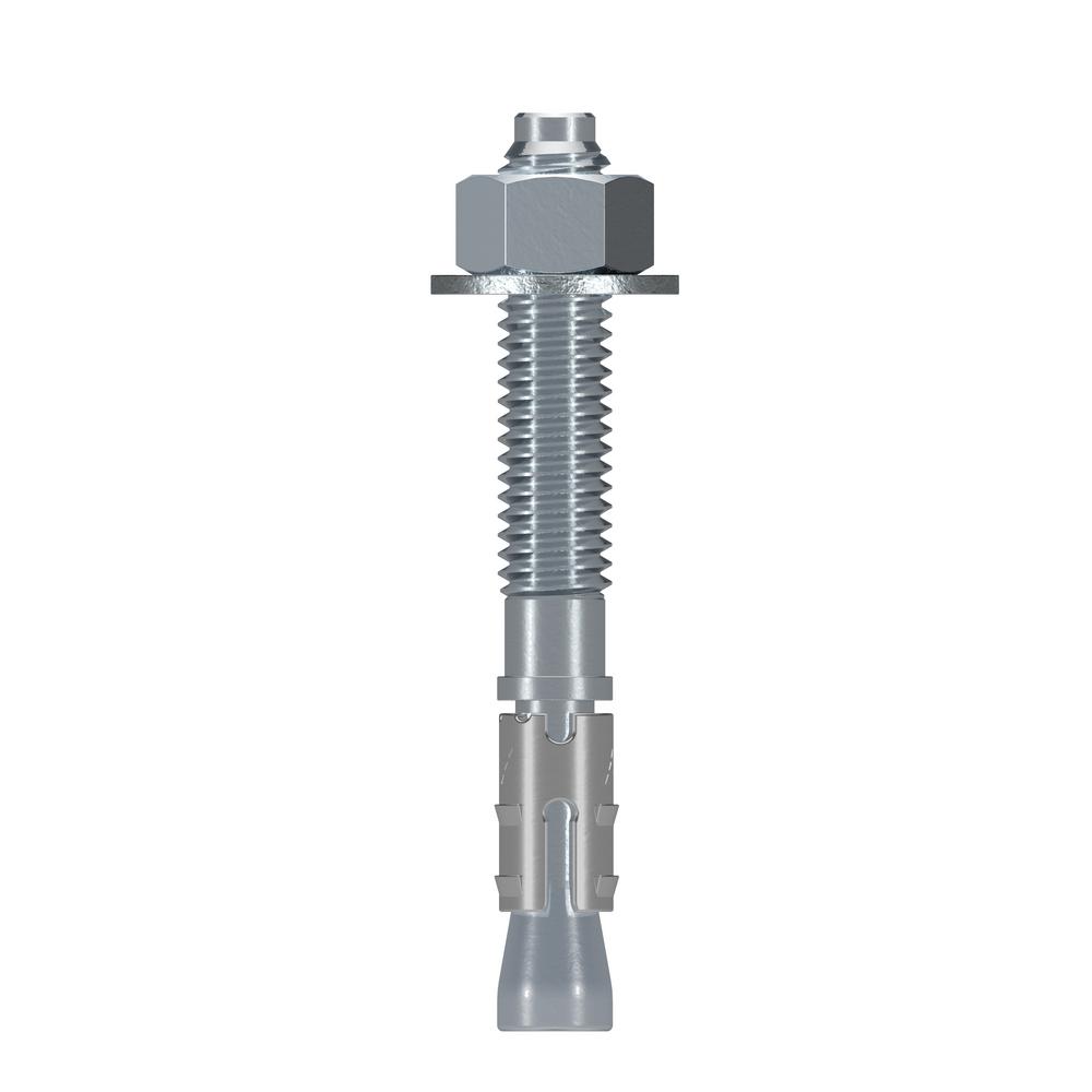 UPC 707392661221 product image for Simpson Strong-Tie Strong-Bolt 3/8 in. x 3 in. Zinc-Plated Wedge Anchor (50-Pack | upcitemdb.com