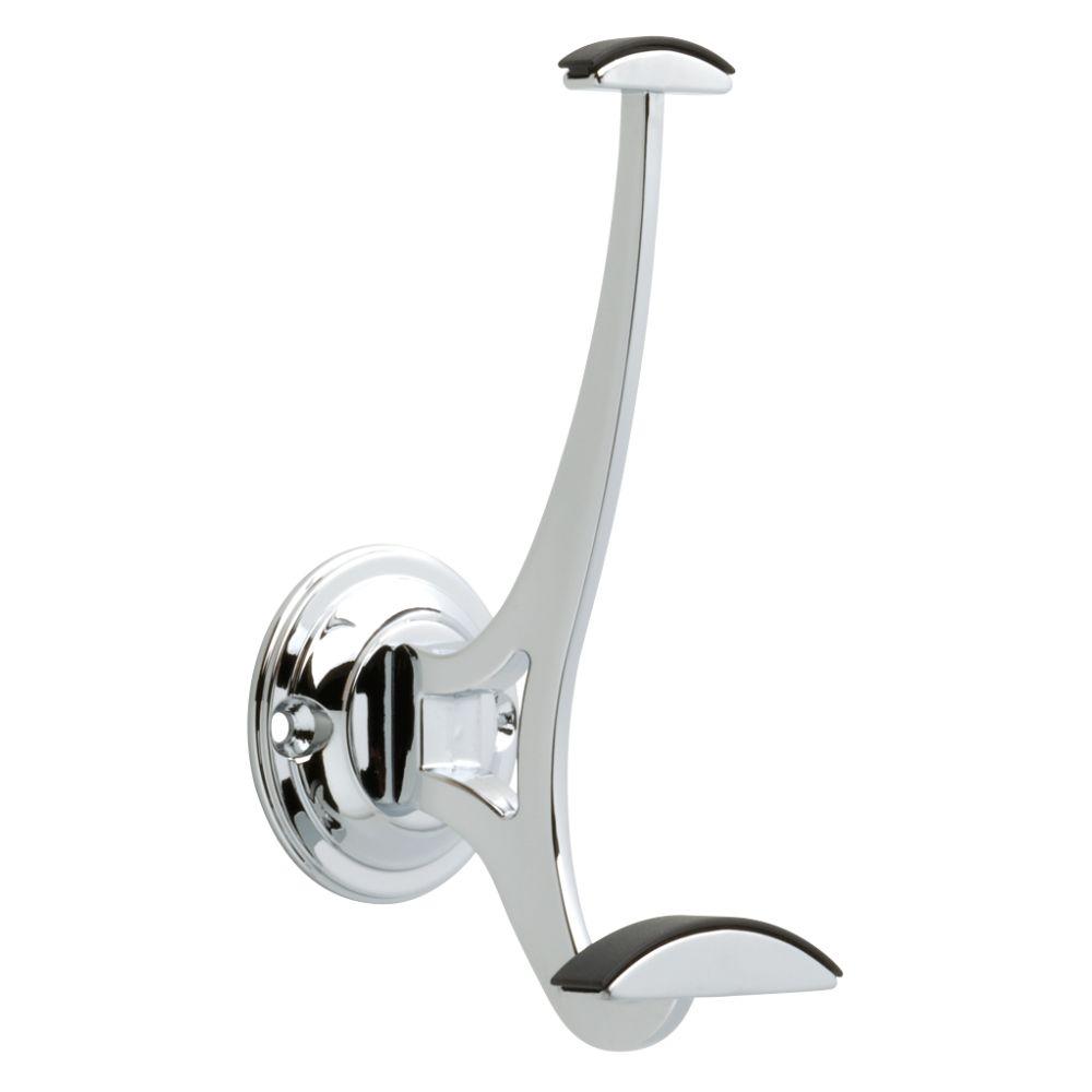 Liberty Marley 59/16 in. Chrome Coat and Hat Hook133076 The Home Depot