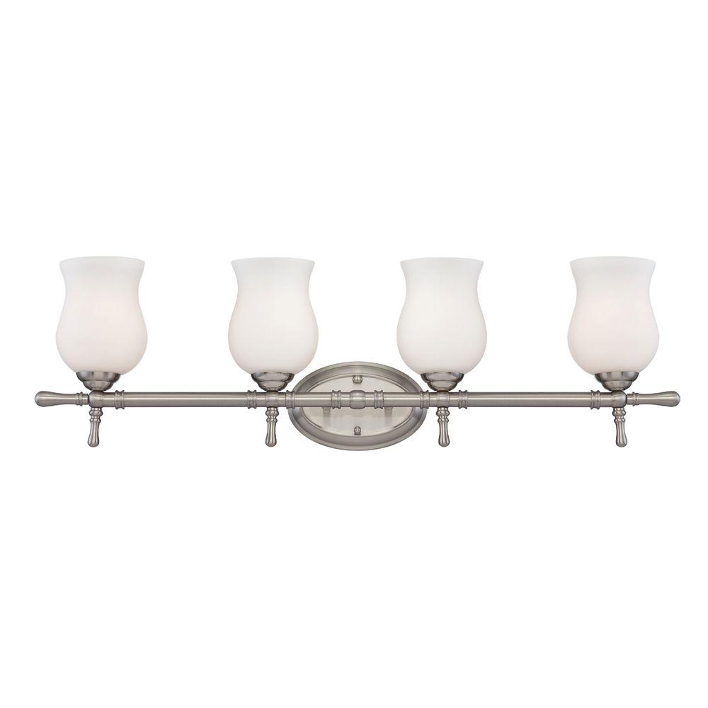 Eurofase Romanelli Collection 4Light White Bath Bar Light28151012