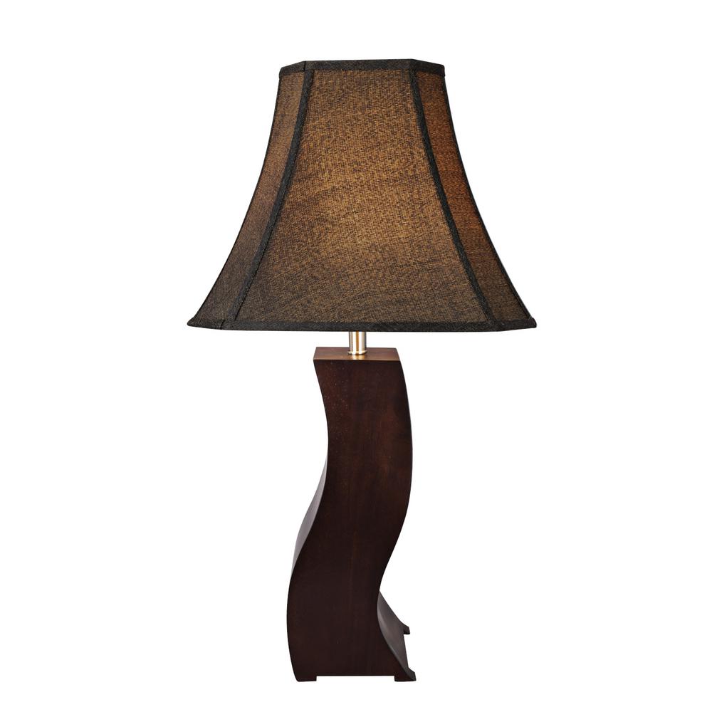 wood table lamp