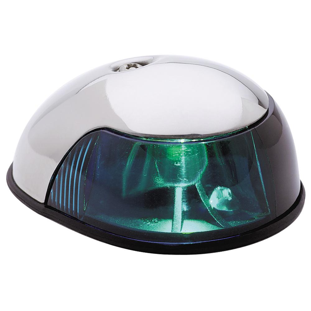 Attwood Deck Mount Navigation Light in Green3820G7 The Home Depot