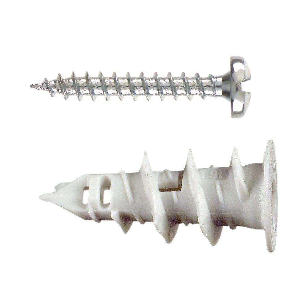 E Z Ancor 1 In Hollow Door And Drywall Anchors 50 Pack 25325